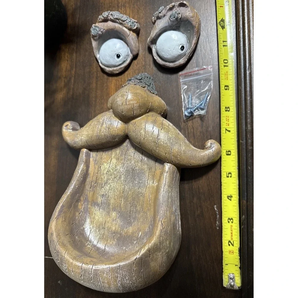 Old‎ Man Tree Bird Feeder Yard Decoration (a)
